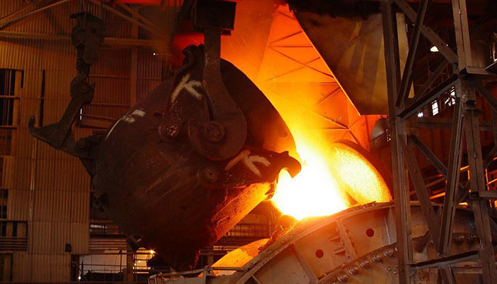 تولید فولاد خام ایران ۱۵درصد رشد کرد