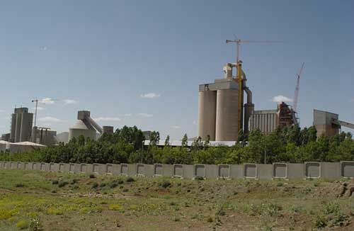 تولید سیمان آمیخته در شرکت سیمان کردستان