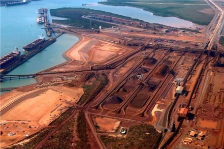 صادرات سنگ‌آهن استرالیا به چین افزایش یافت