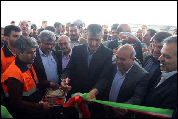 افتتاح ۵۵ میلیارد تومان پروژه توسط وزیر راه و شهرسازی
