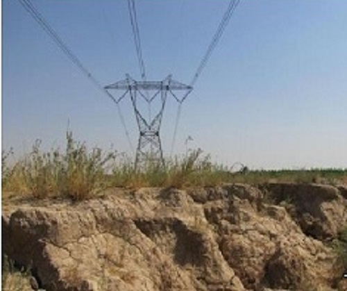 خطر فرونشست دکل‌های برق جنوب تهران را تهدید می‌کند