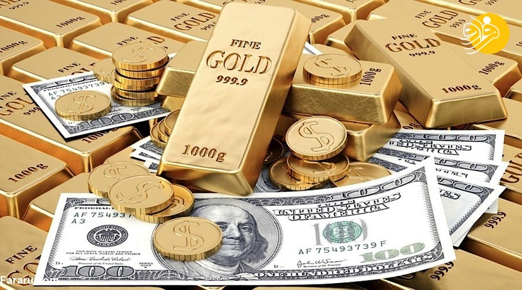 اولین قیمت دلار و طلا در معاملات هفته جدید میلادی / دلار ثابت ماند و طلا اندکی رشد کرد
