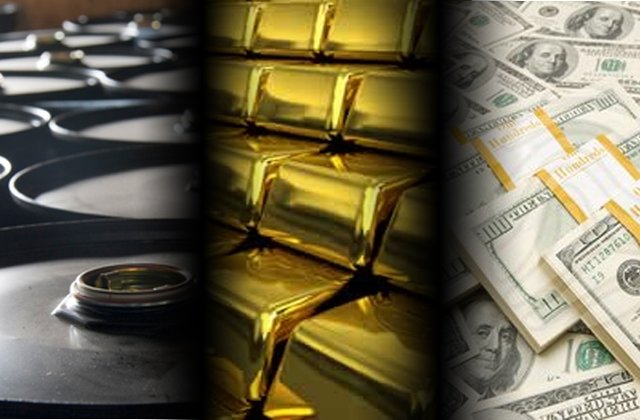 بازارها در هراس سقوط ۱۰ درصدی قیمت نفت/ افزایش چشمگیر فلز زرد