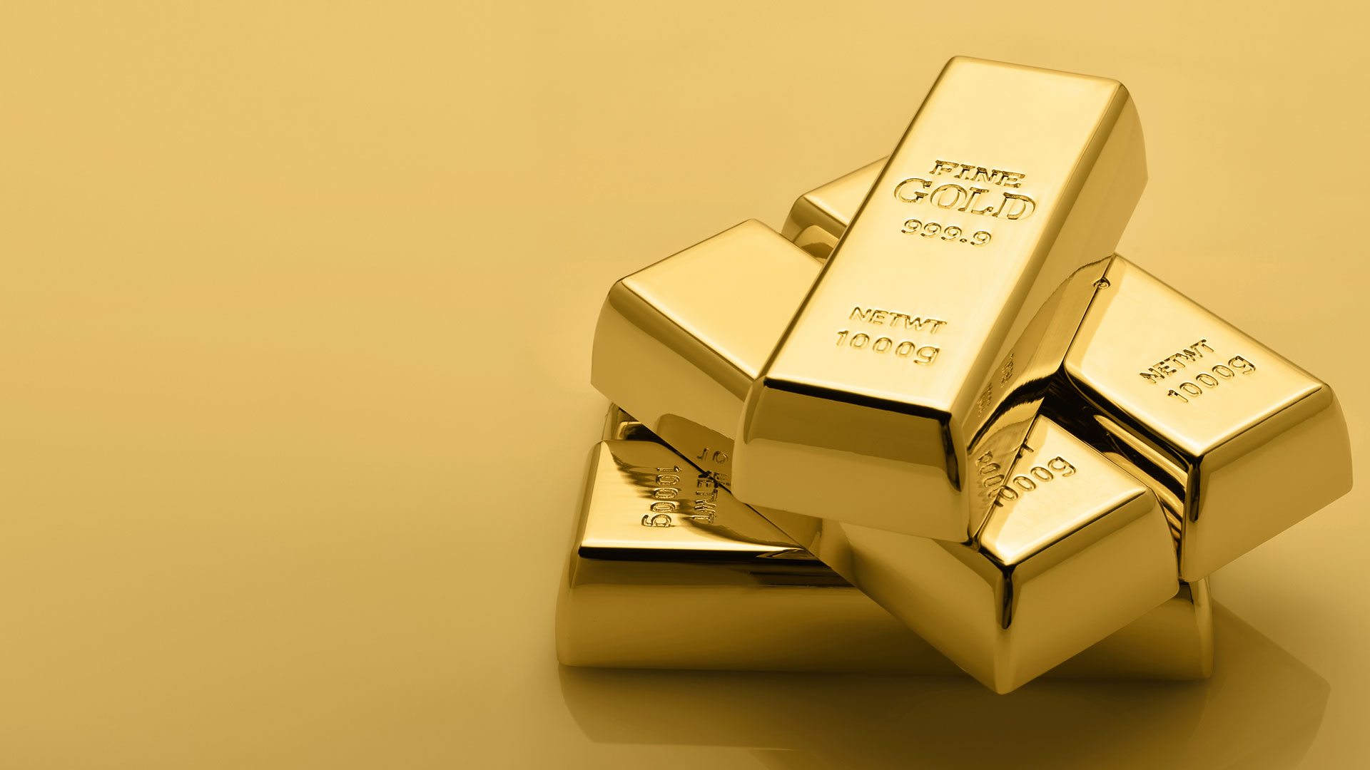 قیمت طلا در بالاترین رقم یک ماه گذشته