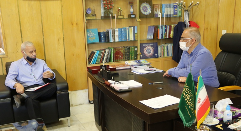 گزارش تصویری دیدار و ملاقات مردمی با فرماندارشهرستان با رعایت پروتکل های بهداشتی