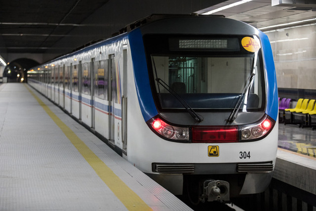 افزوده شدن ۲ رام قطار جدید به ناوگان متروی تهران