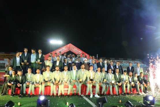 جشن قهرمانی و صعود تیم صنعت مس رفسنجان به لیگ برتر