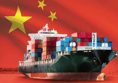 صادرات چین رکورد زد