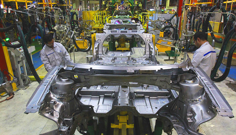 رشد 7 درصدی تولید خودرو توسط سه شرکت بزرگ