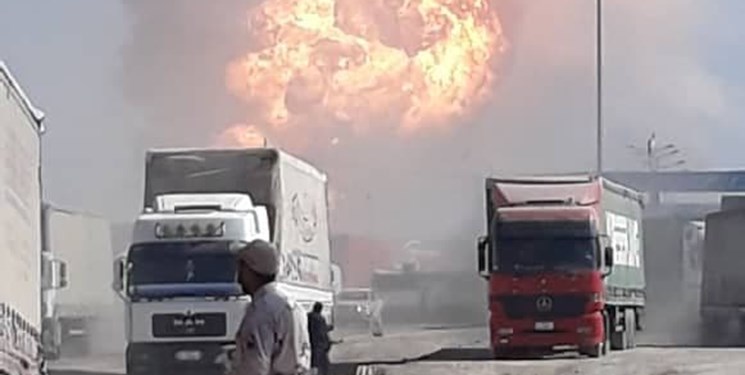 بیش‌ از ۷۰ کشته و زخمی در انفجار گمرک «اسلام‌قلعه» افغانستان / سوختن ۷۰ کامیون ایرانی