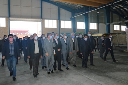 بهره برداری از واحد صنعتی و معدنی سنگاب ماکو در آذربایجان غربی