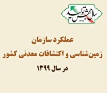 اینفوگرافی؛ عملکرد سازمان زمین‌شناسی و اکتشافات‌معدنی کشور در سال ۹۹