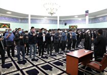 برگزاری آیین عزاداری شهادت حضرت‌فاطمه (س) در مسجد گل گهر