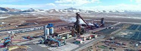 تولید ۶۵۰ هزار تن آهن اسفنجی در فولاد سفیددشت