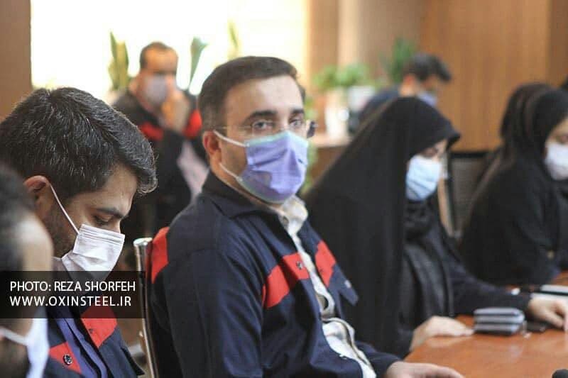 مراسم بزرگداشت روز زن در شرکت فولاد اکسین خوزستان برگزار شد
