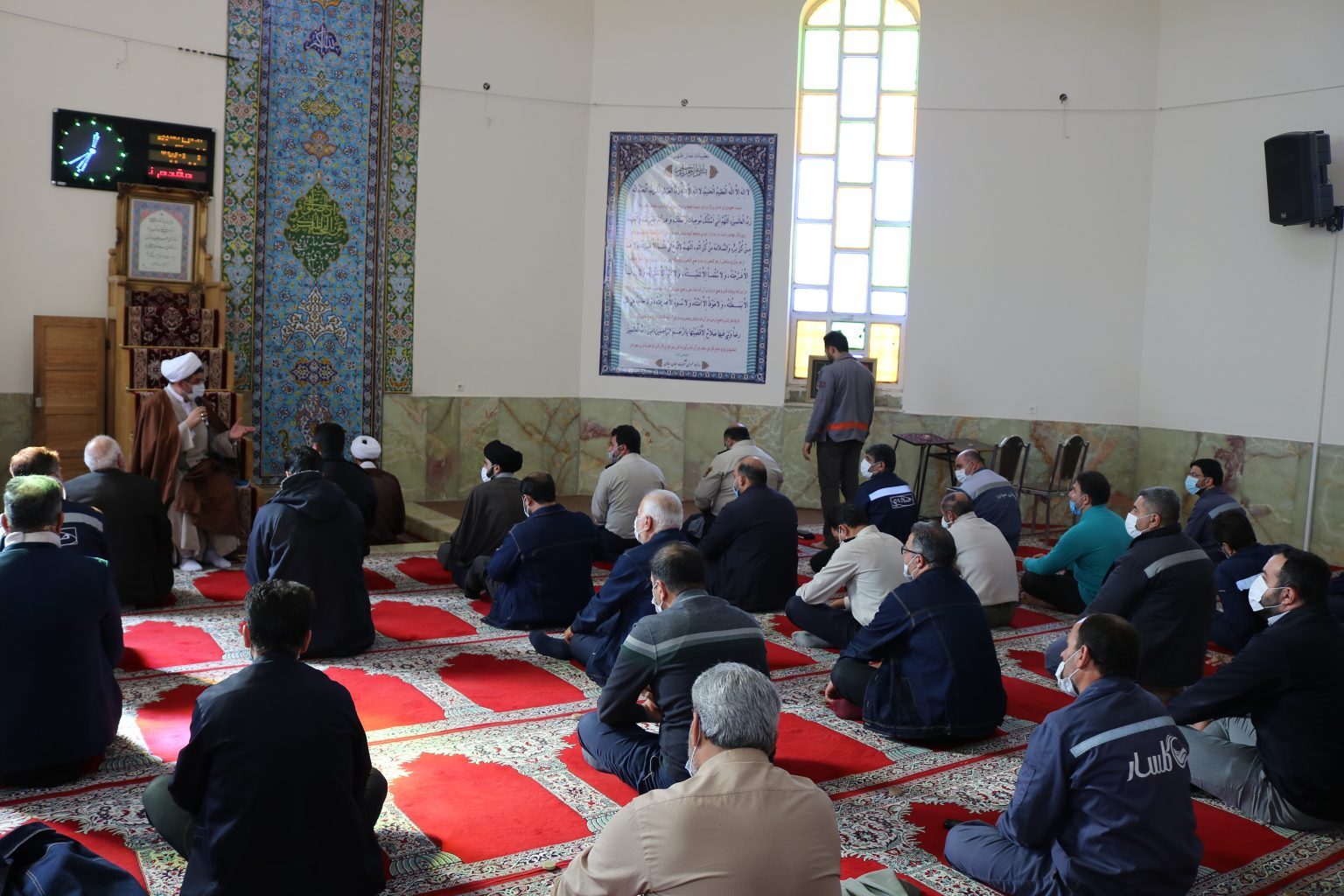 برگزاری دوره آموزشی آداب و اسرار نماز برای پرسنل شرکت سیمان سپاهان