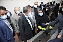 بازدید وزیر صمت از واحد تولید لنت ترمز خودرو در شهرک صنعتی فیروزکوه ۱