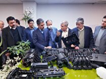 بازدید معاون وزیر صنعت، معدن و تجارت از واحد تولیدی انواع قطعات خودرو در استان قزوین