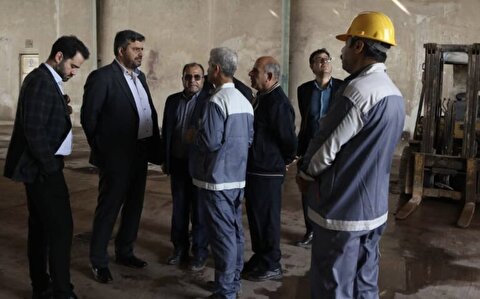 مدیرعامل تاصیکو از شرکت صنایع تولید پودر بندر امام خمینی بازدید کرد