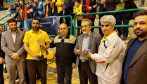 فینال مسابقات والیبال داخلی شرکت با حضور مدیرعامل ذوب آهن