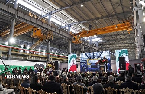 افتتاح خط تولید فولاد در بخش تیکمه داش بستان آباد