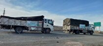 توزیع کمک‌های اهدایی مجتمع فولاد غدیر نی‌ریز در مناطق زلزله‌زده شهرستان خوی