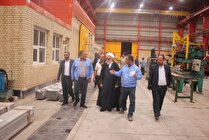 بازدید سرپرست فرماندار شهرستان مسجدسلیمان از کارخانه آلومینیوم کاوه خوزستان