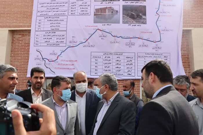 معاون اجرایی رییس‌جمهور از ۲ پروژه در شهرستان مهریز استان یزد بازدید کرد