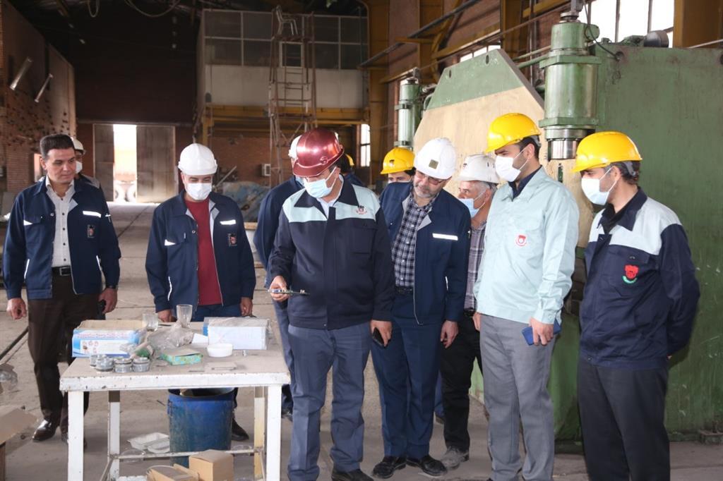 ایجاد مرکز ملّی تعمیرات وَلو‌های صنعتی در ذوب‌ آهن اصفهان