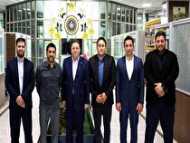 بازدید علیرضا دبیر از باشگاه فرهنگی ورزشی فولاد مبارکه سپاهان
