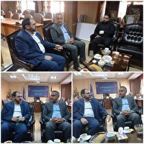 دیدار مدیرکل ورزش و جوانان خراسان شمالی با مدیر کل صنعت معدن و تجارت استان