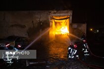 تیم واکنش سریع آتش‌نشانی شیراز راهی فیروزآباد شد