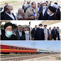 بازدید رئیس‌جمهور از طرح مسکن «سبحان» و خط راه آهن قطار حومه‌ای ورامین