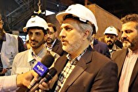 حجم تجارت خارجی ایران در سال گذشته ۱۲۰ میلیارد دلار بوده است/ مصرف آب فولاد مبارکه برای هر تن فولاد تنها ۳ لیتر است
