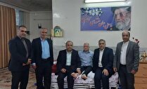 دیدار با جانباز افتخارآفرین ذوب‌ آهنی