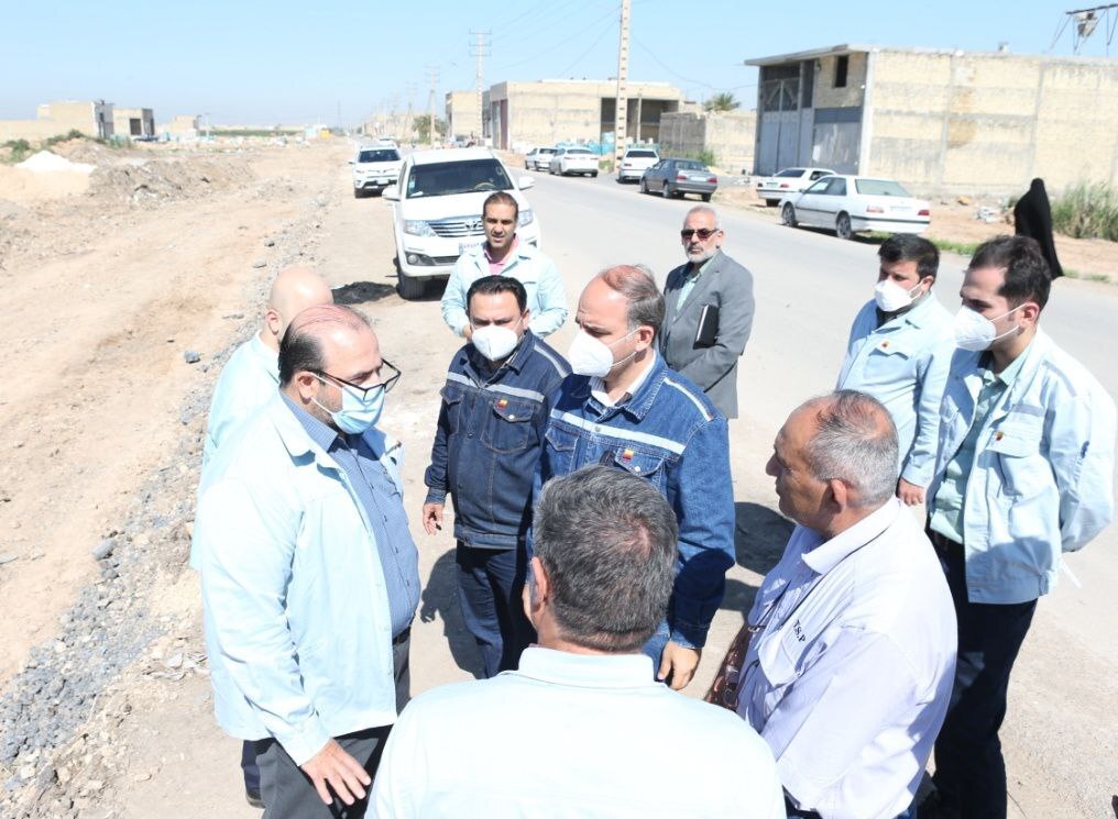 بازدید مدیرعامل فولاد خوزستان از پروژه بازسازی اساسی جاده حادثه خیز قلعه چنعان به کانتکس