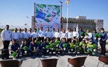 کاشت درخت/ تجلیل از تلاشگران سبز اندیش و سبز پوش سالکو/ توزیع ۶ هزار اصله نهال رایگان در شهرستان‌های لامرد و مهر