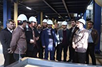 بازدید مدیرعامل و اعضای هیات مدیره از بخش‌های مختلف مجتمع آلومینای ایران