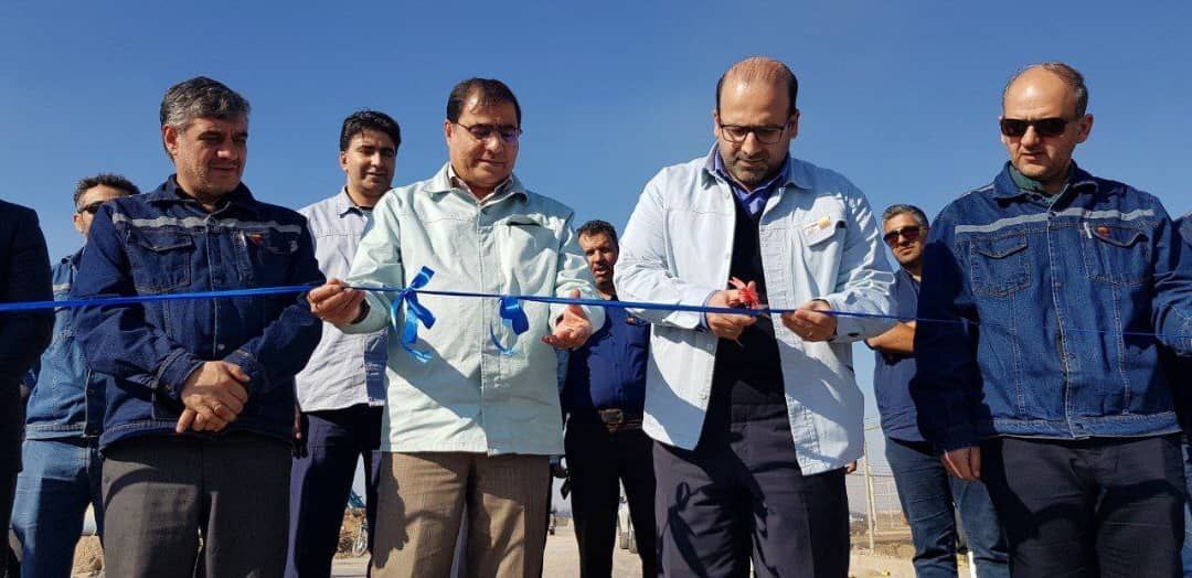 مدیرعامل فولاد خوزستان جاده دسترسی به نگهداری سرباره این شرکت را افتتاح نمود