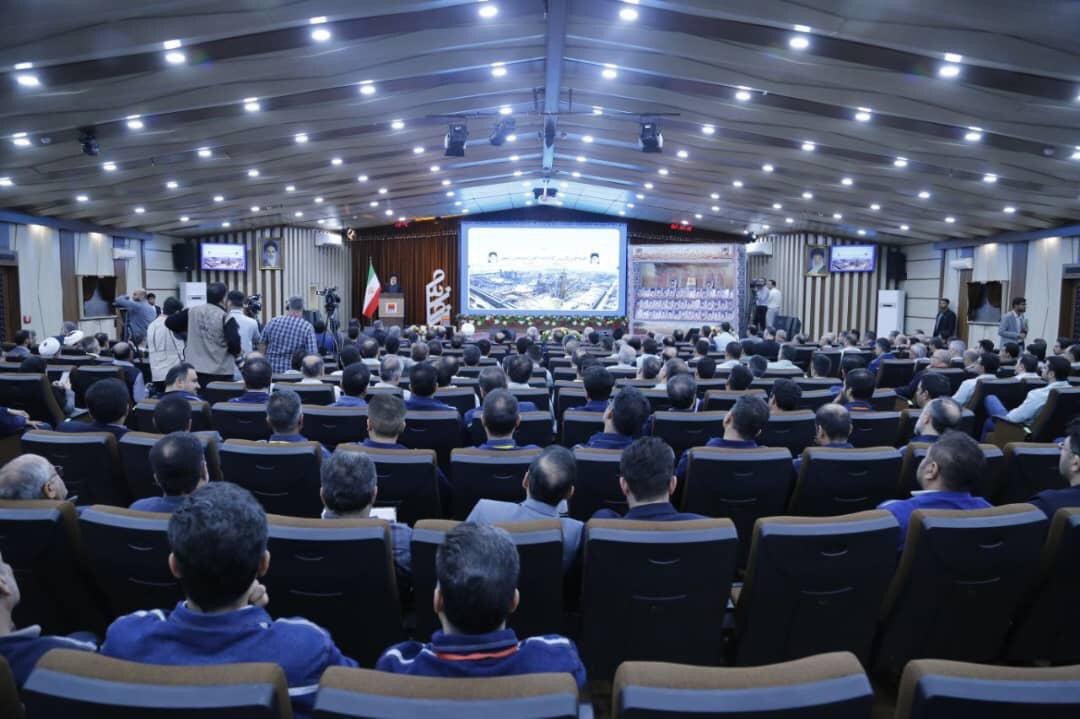 بزرگترین کارخانه آهن اسفنجی کشور در فولاد خوزستان افتتاح شد