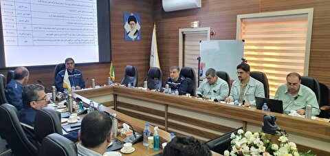 تشکیل جلسه کمیته عالی پیگیری پروژه‌های زیست محیطی در شرکت فولاد خوزستان