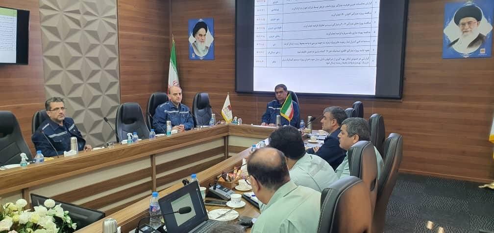 تشکیل جلسه کمیته عالی پیگیری پروژه‌های زیست محیطی در شرکت فولاد خوزستان