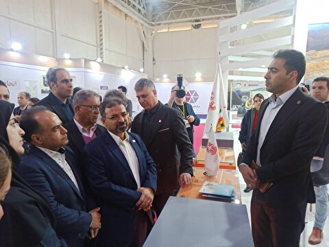 فیروزه‌ی شهربابک در اولین نمایشگاه بین‌المللی گوهرسنگ‌ها