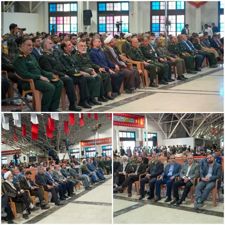 حضور مدیرعامل ذوب‌ آهن اصفهان در مراسم دومین سالگرد شهادت سردار شهید سید محمد حجازی