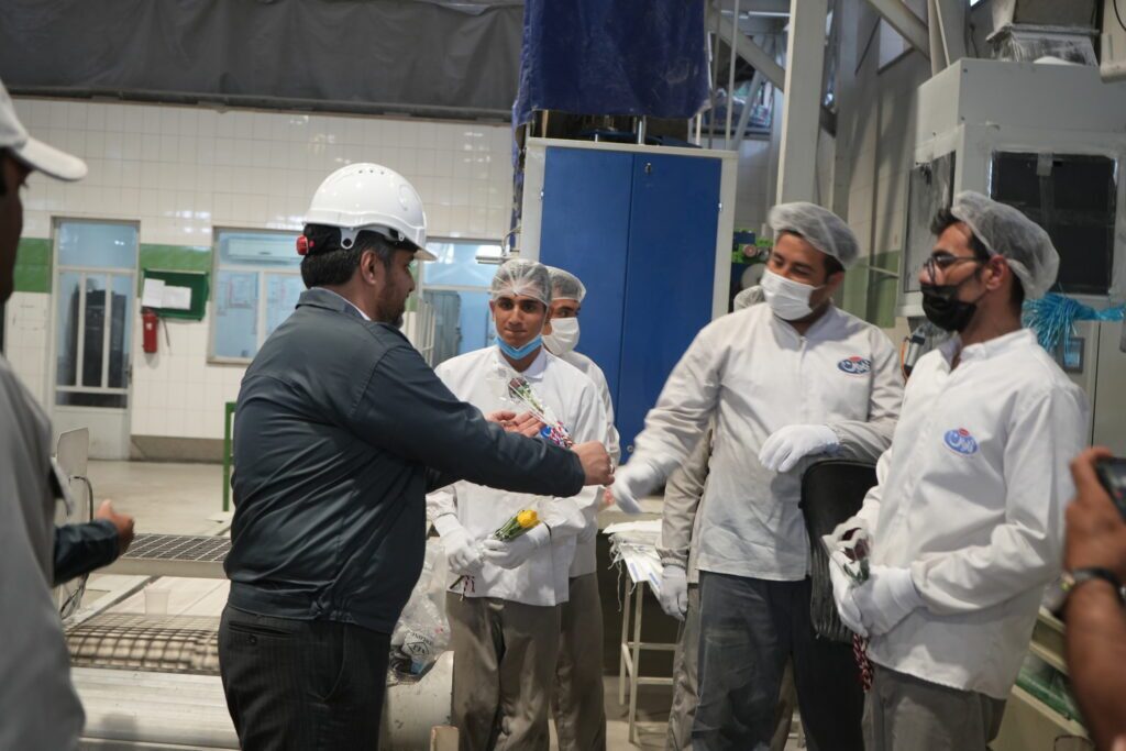 با حضور مدیر عامل تاصیکو مراسم روز کارگر در شرکت معدنی املاح ایران برگزار شد