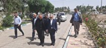 بازدید معاون توسعه مدیریت و منابع وزارت اقتصاد از گمرک شلمچه