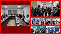 بازدید جمعی از مدیران اقتصادی از سه شرکت دارای سرمایه گذار خارجی