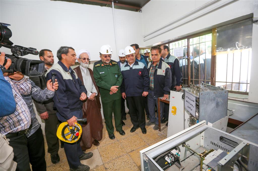 افتتاح کارگاه و آزمایشگاه جنبی نیروگاه حرارتی در ذوب‌ آهن اصفهان