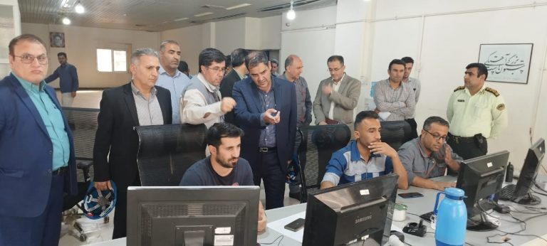 بازدید مدیرکل صمت خوزستان از کارخانه سیمان کارون به منظور پیگیری راه اندازی فاز دوم