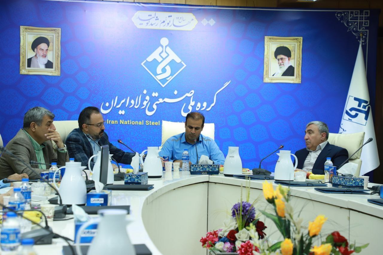 اولین جلسه هم اندیشی مدیران شرکت‌های فولادی استان خوزستان در گروه ملی صنعتی فولاد ایران برگزار شد